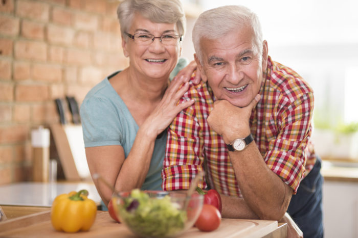 alimentación en la tercera edad